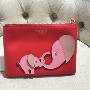 Kate Spade Appliqué Tiny Wristlet Pouch